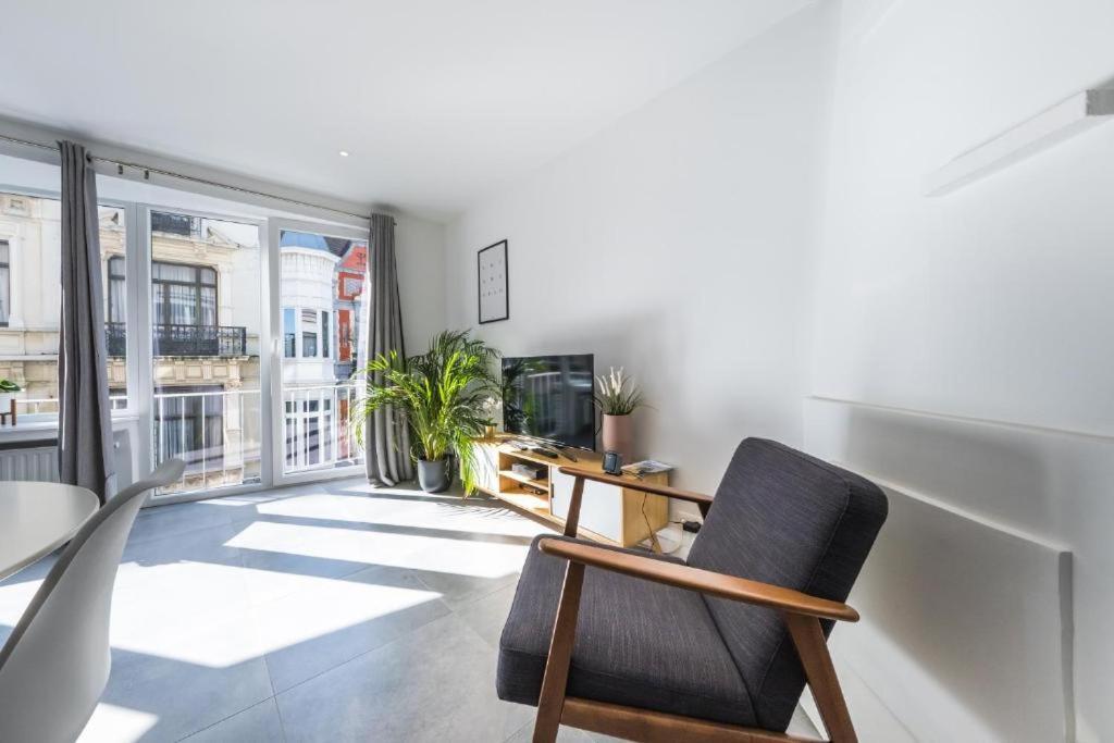 Luxury Apartment With Free Parking Oostende Exteriör bild